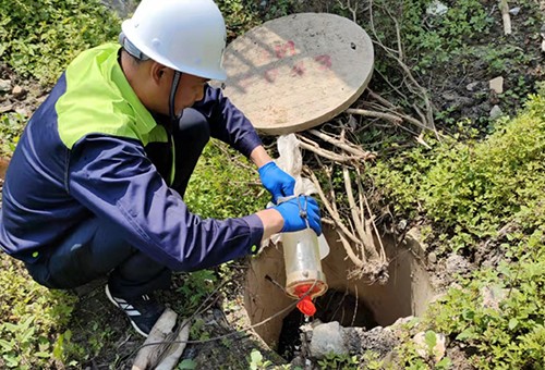 现场取样